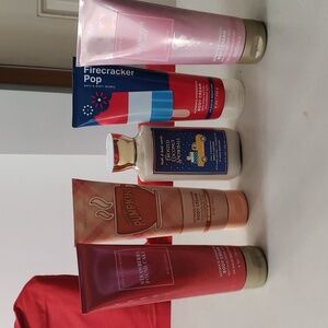 5 lotions, body care Bath and body works  NEW